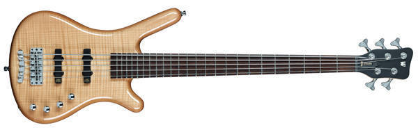 Rock Bass Corvette Basic Active J/J Bass - Natural Satin